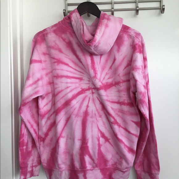 Castaway Pink Hoodie Sweatshirt Tie Dye Size Large $ 40 - Picture 6 of 9